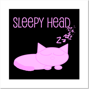 Sleepy Head Posters and Art